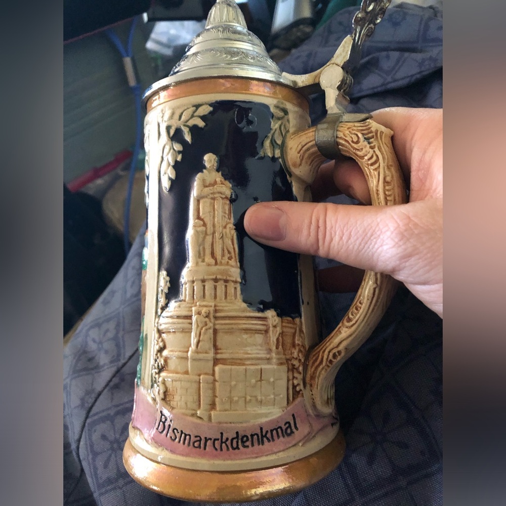 🇩🇪Authentic German Stein - 825 $50 or $45 w/offer